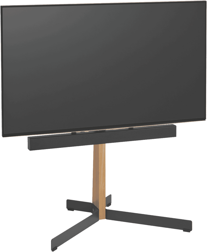 Vogels TV Floor Stand (Up to 77") Black & Oak