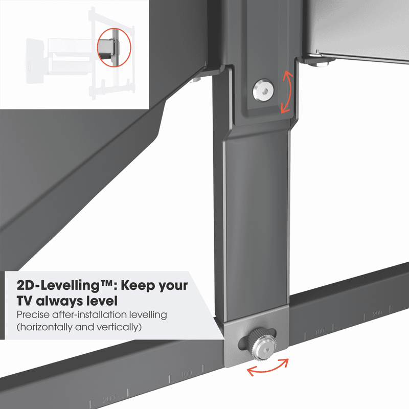 Vogels Ultra-Slim Elite Forward Full Motion TV Wall Bracket (Extra Large (55-100")