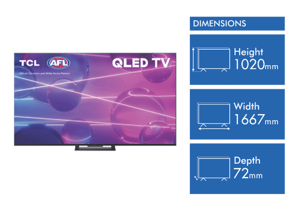 TCL 75" C745 QLED Google TV 23