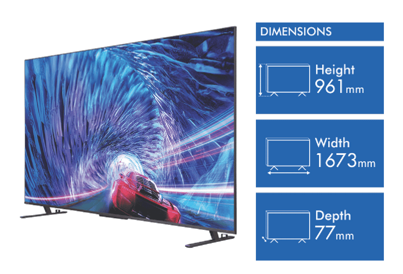 Toshiba 75" Z670MP 4K UHD Smart TV 23