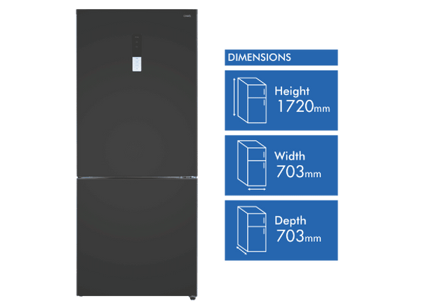 CHiQ 396L Bottom Mount Refrigerator