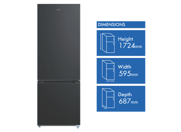 Solt 325L Bottom Mount Refrigerator