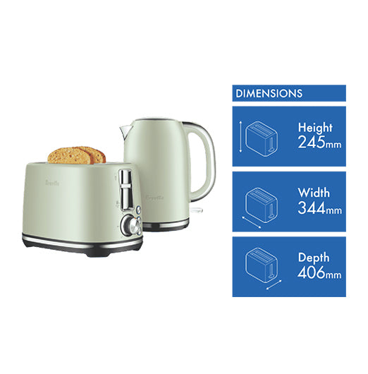 Breville cream kettle and toaster best sale