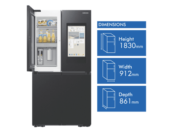 Samsung 809L AI Family Hub Refrigerator