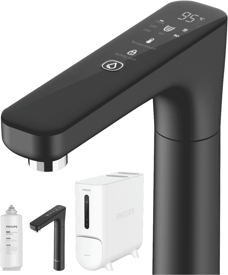 Philips RO Tap Station with Heating Black