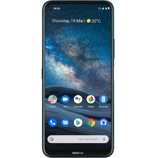 Nokia 8.3 5G Android Smartphone (Official Australian Version) 2020, Unlocked Mobile Phone with Dual Sim, Cinematic Video Quad Camera, Zeiss Optics, Pure Display, 2-Day Battery, 8/128GB