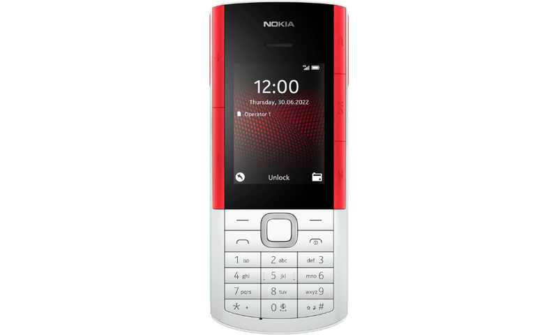 Nokia 5710 Xpress Audio Feature Phone (White)