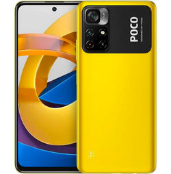 Xiaomi Poco M4 Pro 5G Smartphone 64GB, 4GB RAM, Dual SIM, Yellow, 4+64