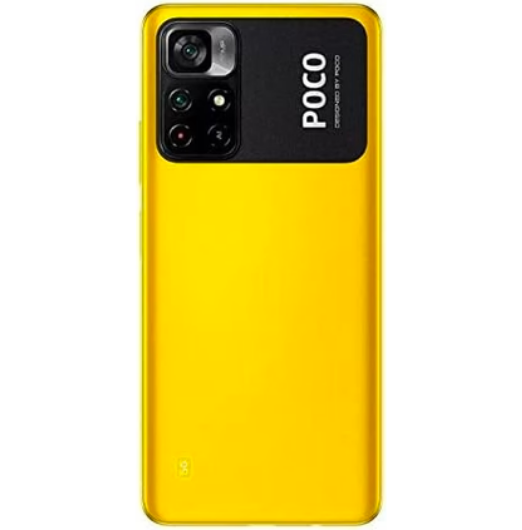 Xiaomi Poco M4 Pro 5G Smartphone 64GB, 4GB RAM, Dual SIM, Yellow, 4+64