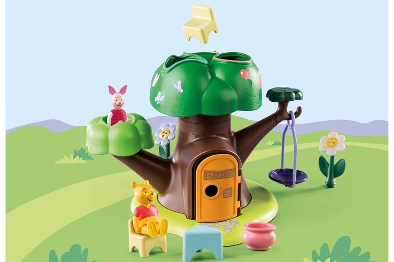 Playmobil: 1.2.3 & Disney - Winnie's & Piglet's Tree House (71316)