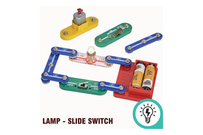 Heebie Jeebies Clip Electric Circuit Starter Lab Kids Children's Science Set 7+