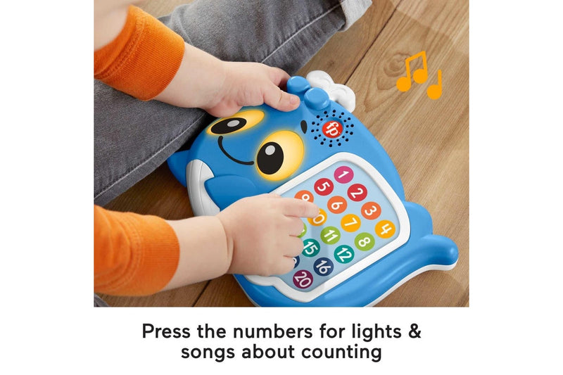 Fisher-Price Linkimals 1-20 Count & Quiz Whale Learning Toy