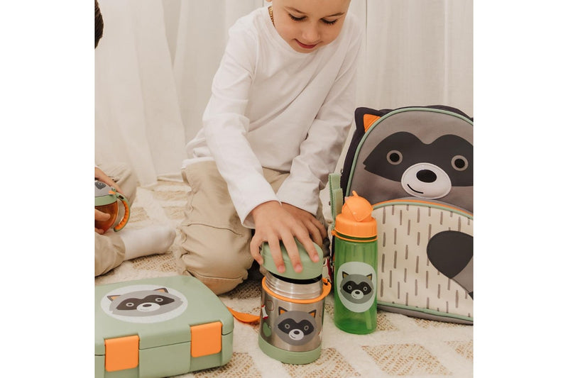 Skip Hop: Zoo Insulated Food Jar - Raccoon