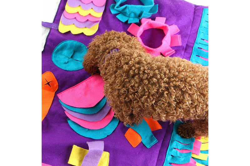 Costcom Dog Pet Nose Training Sniffing Pad Toys Blanket Game Feeding Cushion Snuffle Mat