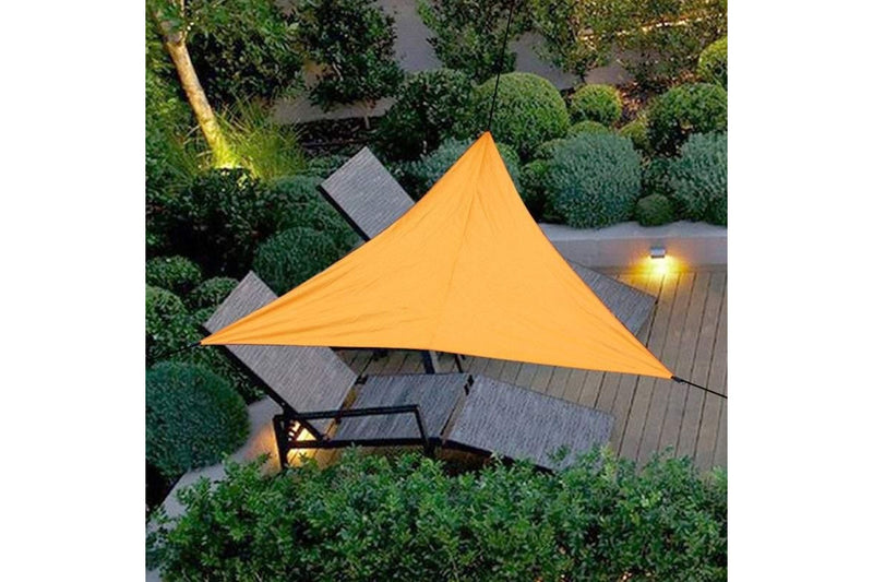 Triangle Sun Shade Sail Lightweight Cover Shelter Waterproof Outdoor Tent 300 X Cm Canopies & Shelters