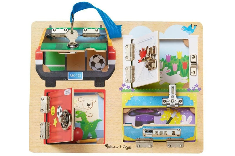 Melissa & Doug: Locks & Latches - Activity Board