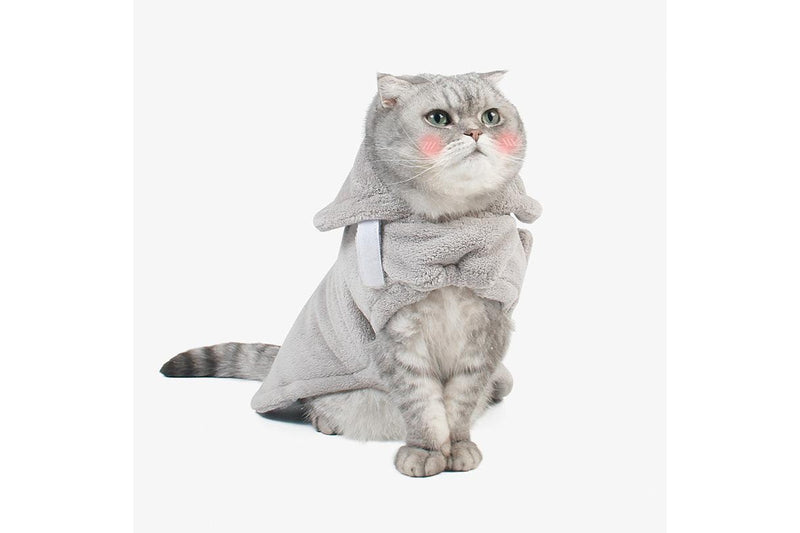 Petswol: Quick Drying Pet Bathrobe - Grey (S)