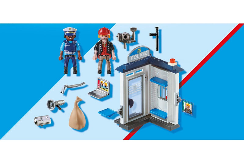 Playmobil: City Action - Large Starter Pack - Police Station (70498)