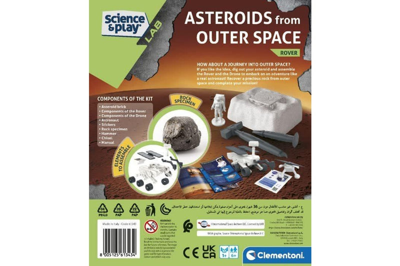 Clementoni: NASA Space Asteroid Dig Kit - Rover