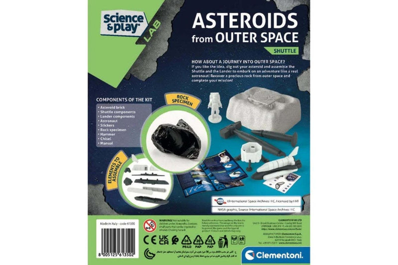 Clementoni: NASA Space Asteroid Dig Kit - Shuttle