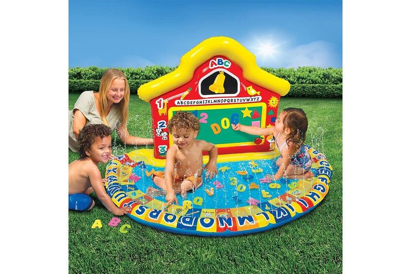 Go Play! School Splash Outdoor Water Sprinkler Educational Learning Mat Toy 3y+