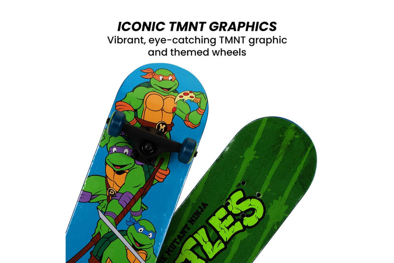 Teenage Mutant Ninja Turtles 28-inch Turtle Time Popsicle Skateboard