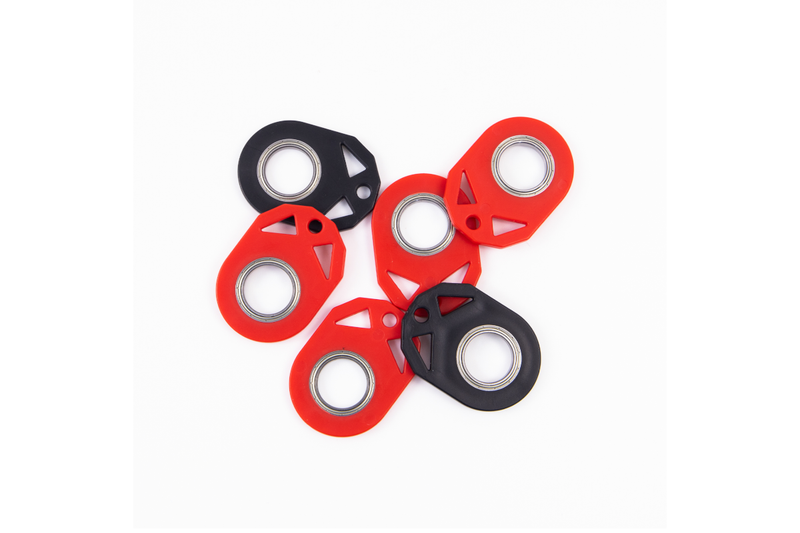 3Pcs Stress Relief Keychain Finger Fidget Spinner Fidget Blocks