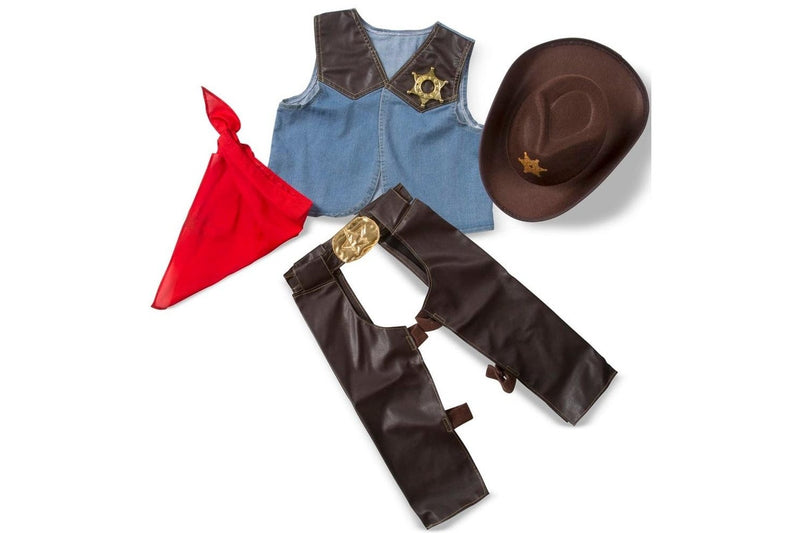 Melissa & Doug: Cowboy Costume - Roleplay Set