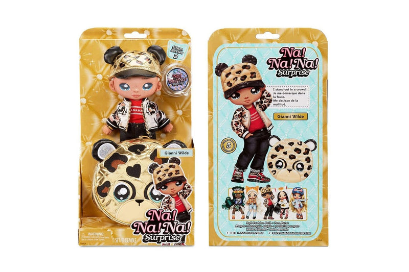 Na! Na! Na! Surprise 2-in-1 Glam Series 19cm Gianni Wilde Fashion Doll Kids 6y+