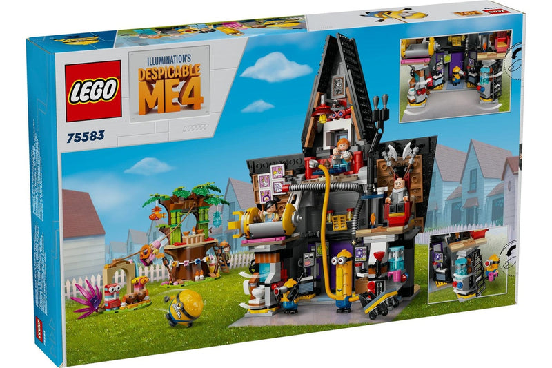 LEGO Despicable Me 4: Minions and Gru's Family Mansion - (75583)