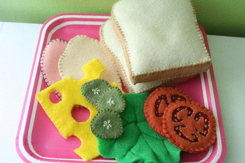 Melissa & Doug: Sandwich - Felt Food Set