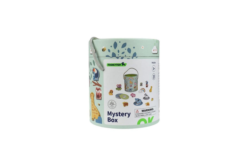 Tooky Toy Animal Shape Touch & Match Toy Box Bucket Kids Children Playset 3+