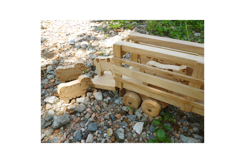 Cattle Truck Wooden Toys