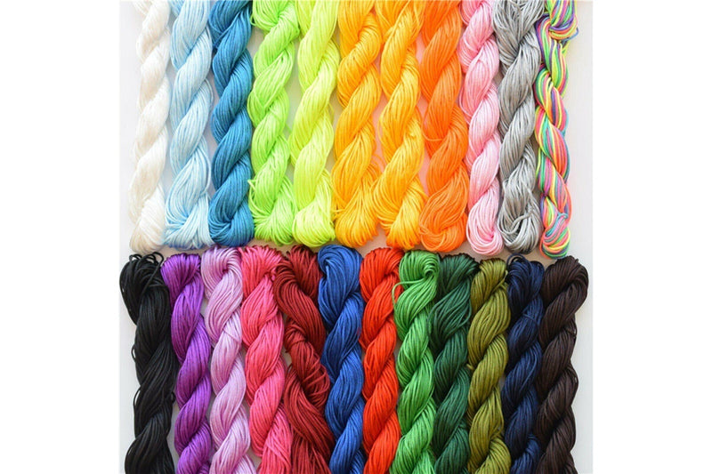 3x Elastic Stretchy Beading Thread Cord String Necklace Jewellery 25 Metres