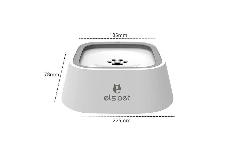 Large Capacity No-Spill Pet Water Bowl - 1L