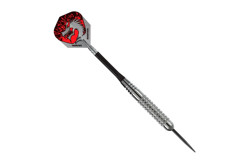 Harrows Silver Arrows Darts (Silver/Black/Red) (26g)