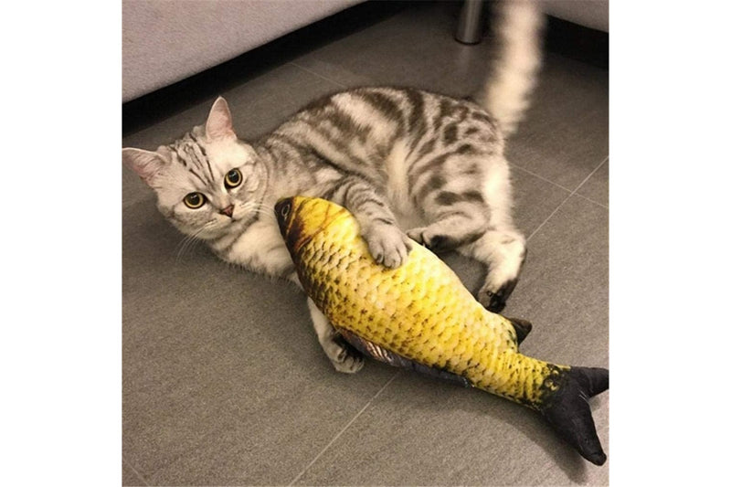 USB Rechargeable Realistic Moving Fish Cat Toys