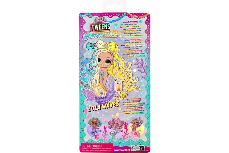 LOL Surprise! Tweens: Mermaids! Lola Waves - Fashion Doll