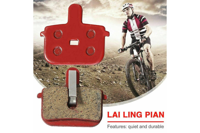 1 Pair MTB Mountain Bike Brake Pads Bicycle Semi-Metallic Brake Pad Parts