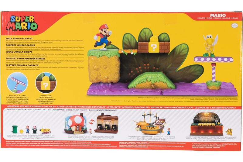 Super Mario: 2.5" Playset - Soda Jungle