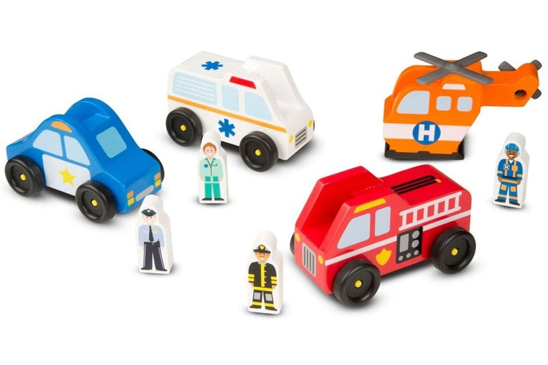 Melissa & Doug: Emergency - Vehicle Set