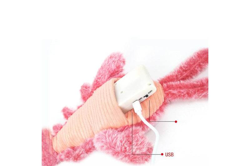 Usb Rechargeable Funny Jumping Lobster Cat Toy Cat Toys