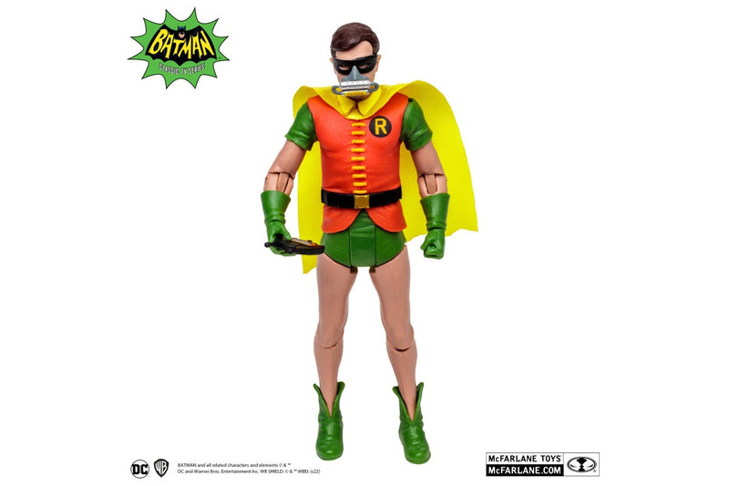 DC Multiverse: Robin With Oxygen Mask (Batman 66 ) - 6" Action Figure