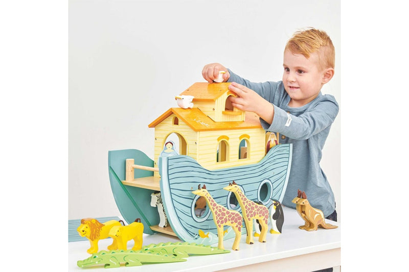 Le Toy Van 51cm Noah's Great Ark Wooden Activity Fun Play Toy Kids Children 3y+