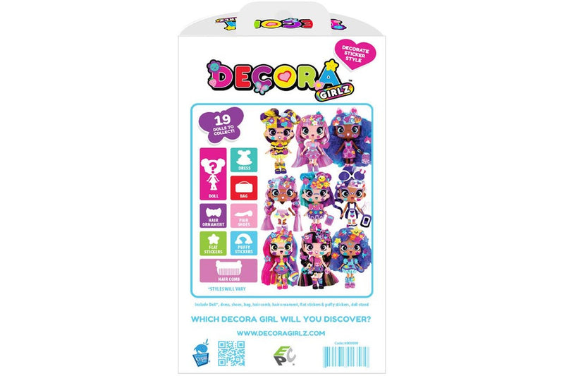 Decora Girlz: 5" Fashion Doll S1 - (Blind Box)