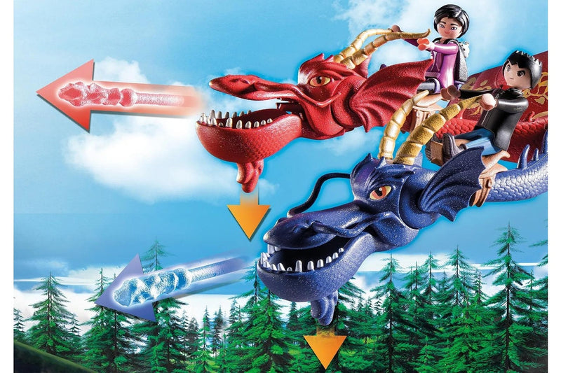 Playmobil: The Nine Realms - Wu & Wei with Jun (71080)