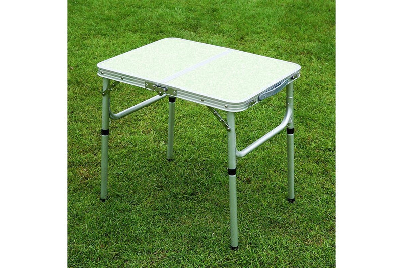 HYPERANNGER Camping Picnic Table with Adjustable Height Legs