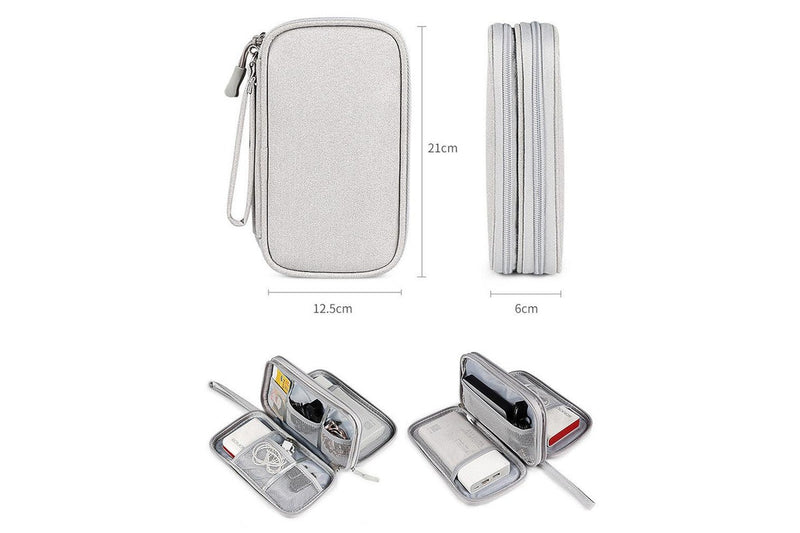 Portable Travel Cable Organizer Bag Organizer