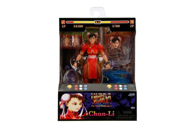 Street Fighter: Chun-Li (Player 2) - 6" Action Figure