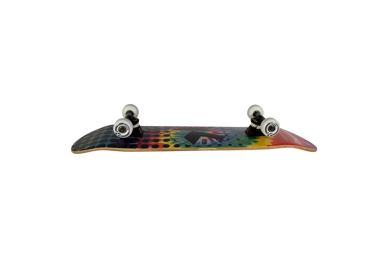 Kryptonics 31-inch Star Series Complete Skateboard Rainbow Dot